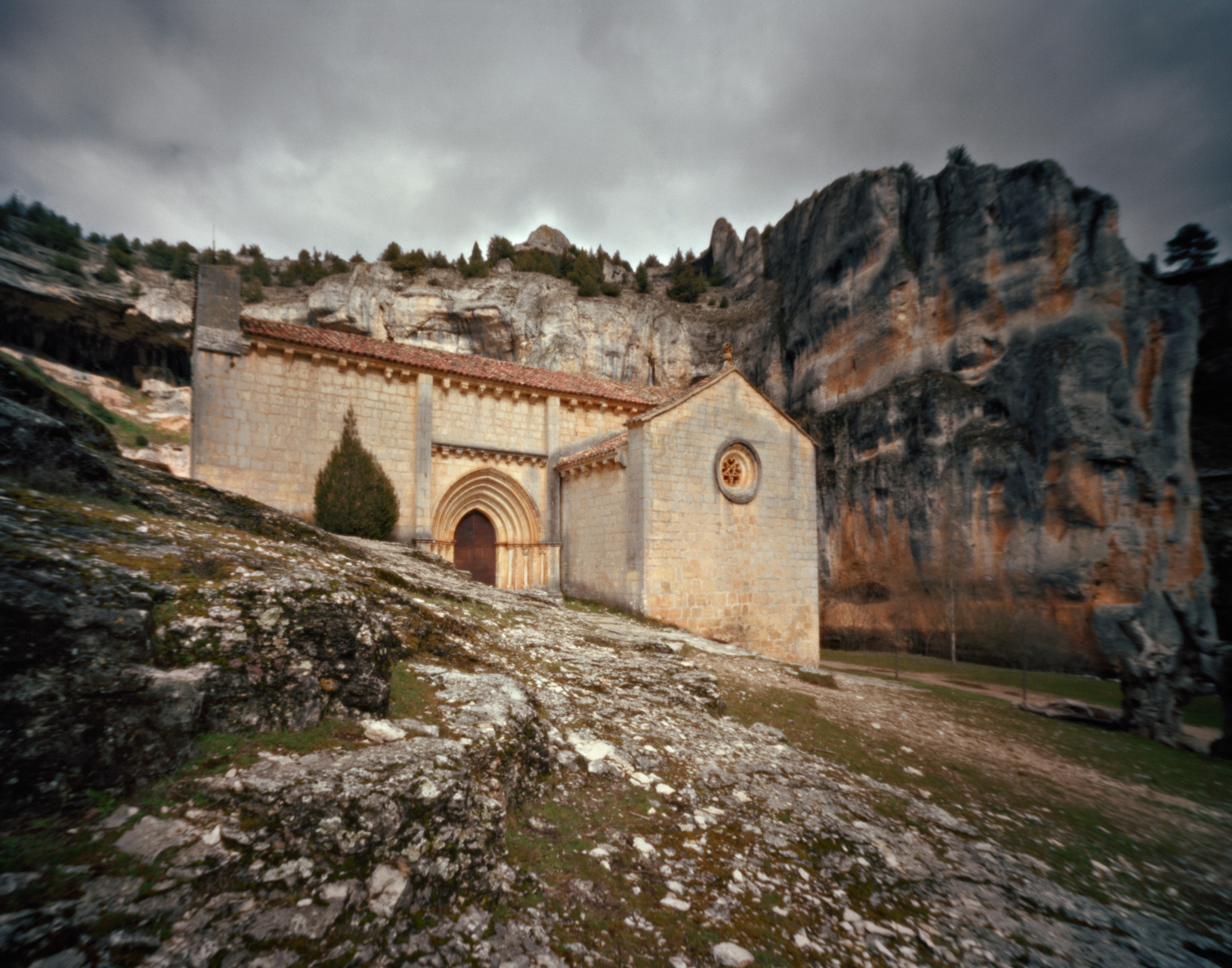 Romanesque hermitage in Spain