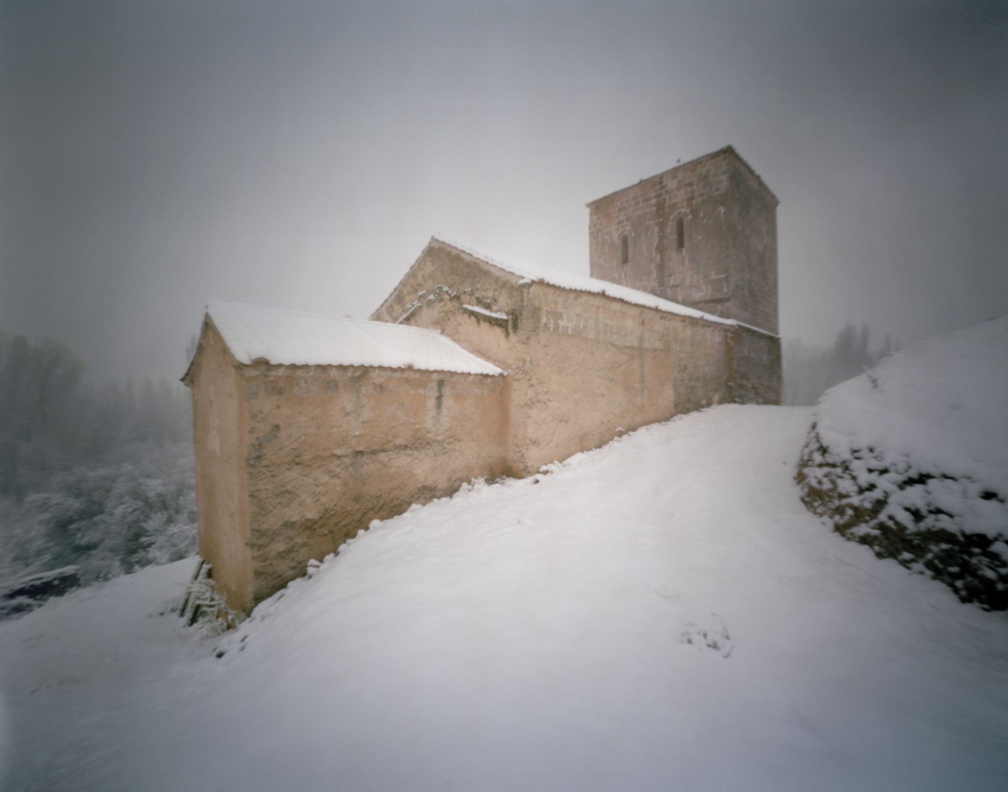 Romanesque hermitage in Spain