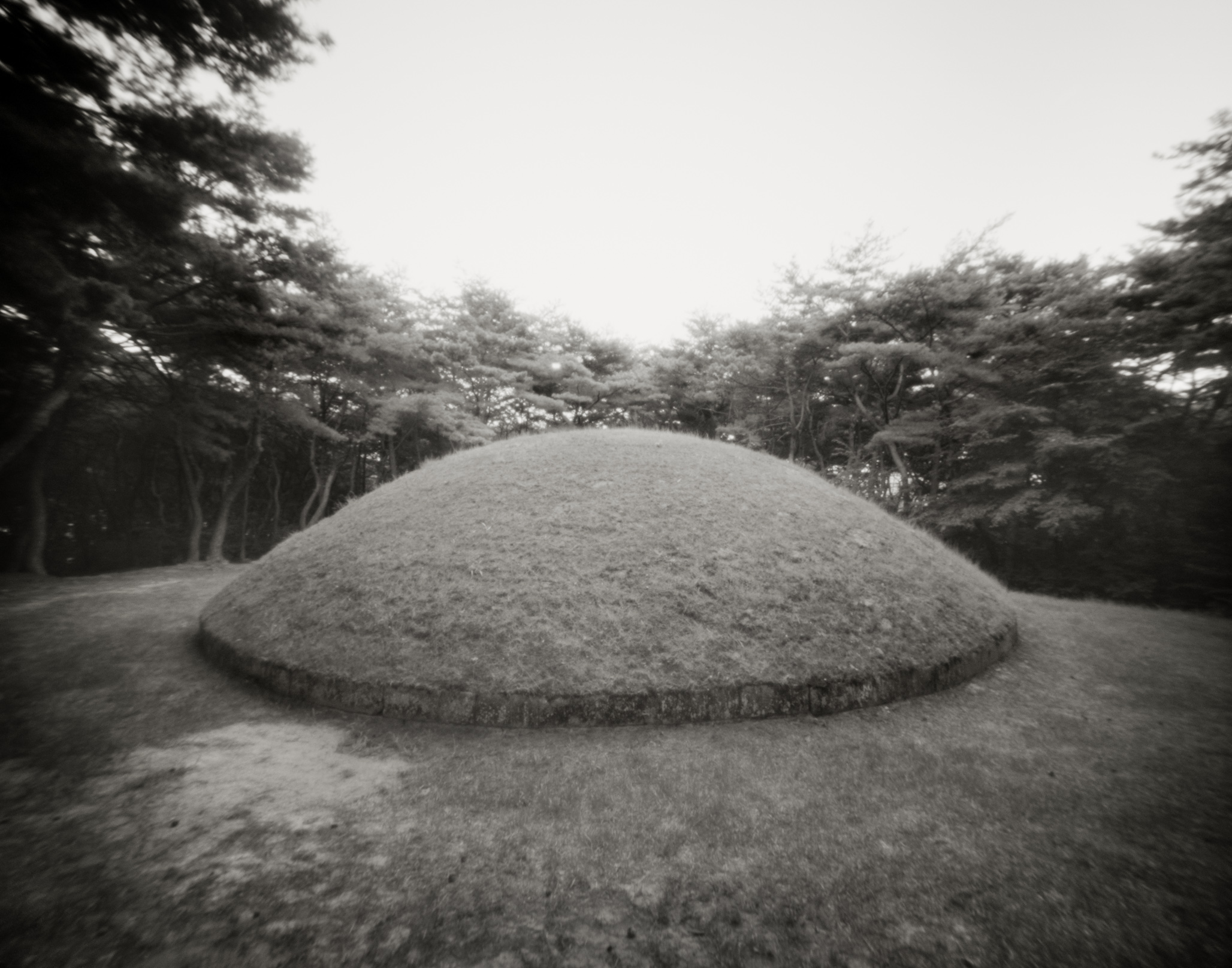 Silla tombs in South-Korea
